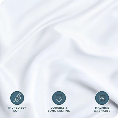 Soft Brushed Bedding Set - 3-Piece Duvet Cover & Pillowcases