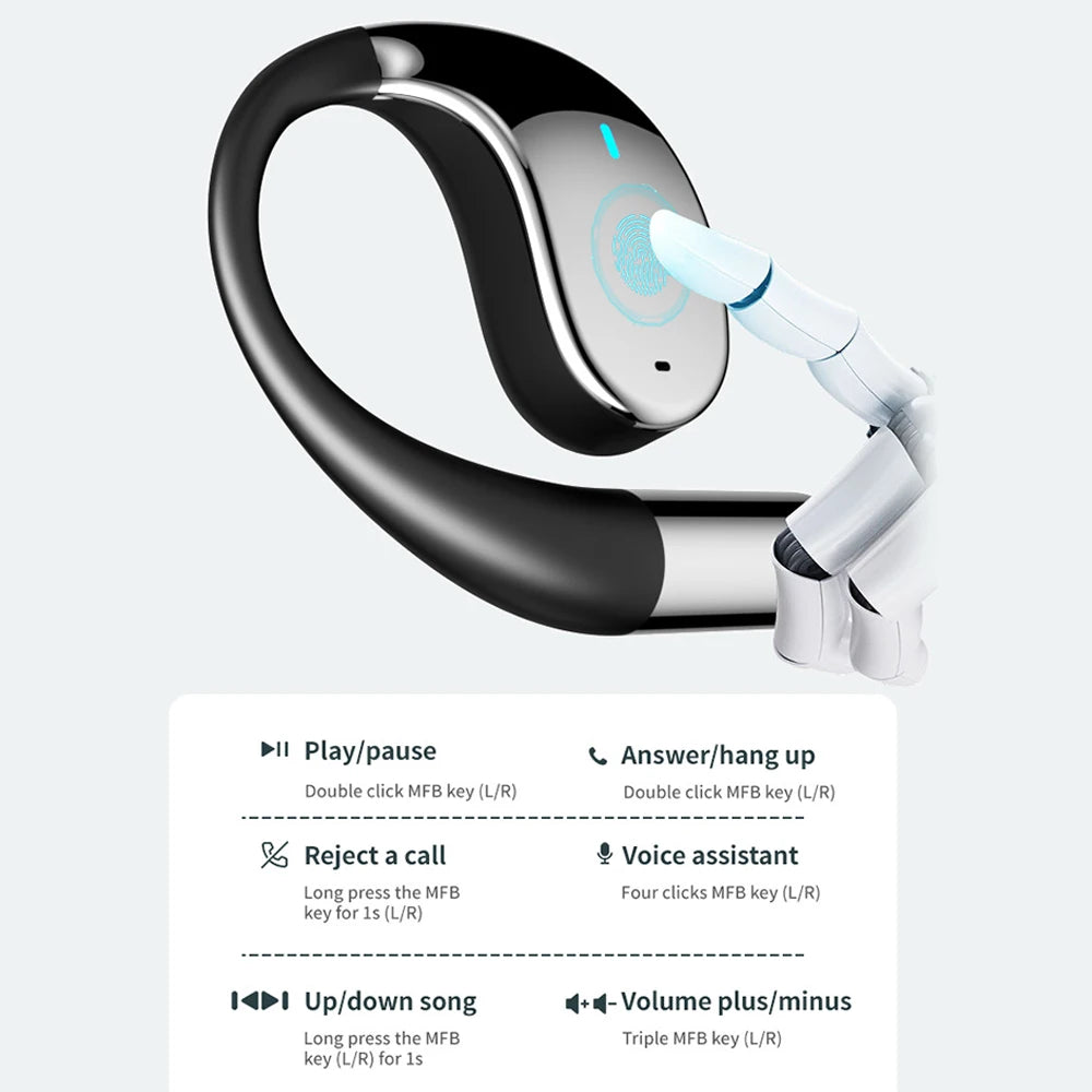 Real-Time Translation Earbuds AI Translator Headphone 144 Languages Language Ai Translating Earbuds BT5.4 Headphones for Travel