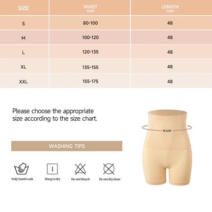 High-waist shaping shorts