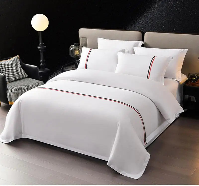 Hotel Collection Bedding Set - Solid Color, Wrinkle-Free, All-Season