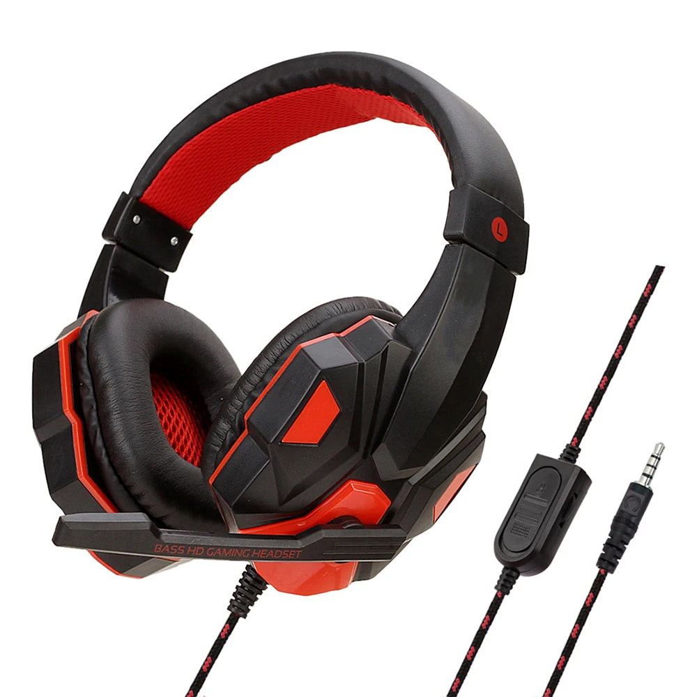 Tacticon Wired Headset for Multi-Platform Gaming with Flip-to-Mute Noise Cancelling Microphone
