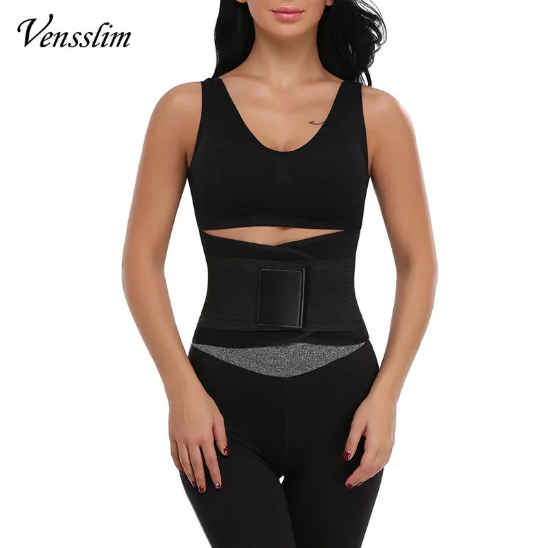 Women Sauna Sweat Abdomen Trimmer Belt Waist