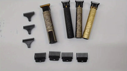 T9 Dragon-Carved Hair Clipper for Men
