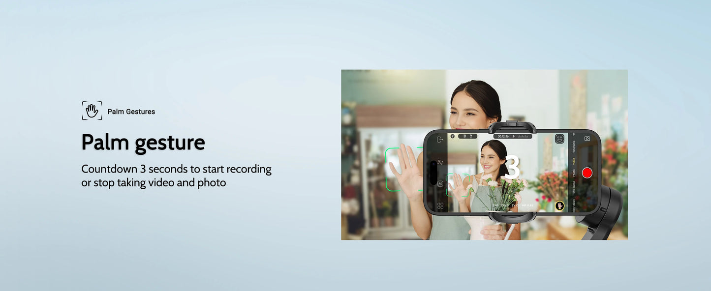 AOCHUAN Smart Phone XPro Smartphone 3 Axis Gimbal Stabilizer