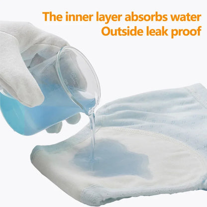 Newborn Baby Reusable Diapers Children Potty Training Panties Cotton Cloth Washable Underwear  Ecological Nappies Infant Panties