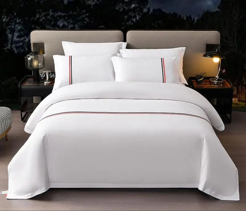 Hotel Collection Bedding Set - Solid Color, Wrinkle-Free, All-Season