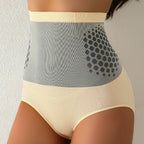 Flarixa Seamless Women's High Waist Abdomen Control Panties