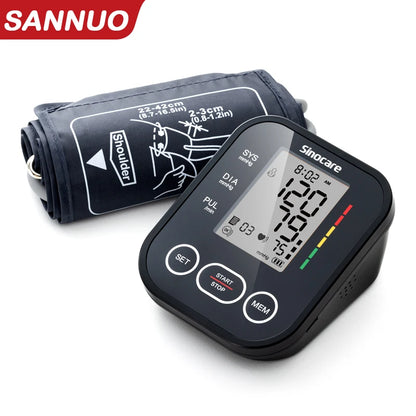 Blood Pressure Monitor, Sinocare ARM-30E