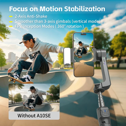 Selfie Stick Foldable Wireless Tripod Gimbal