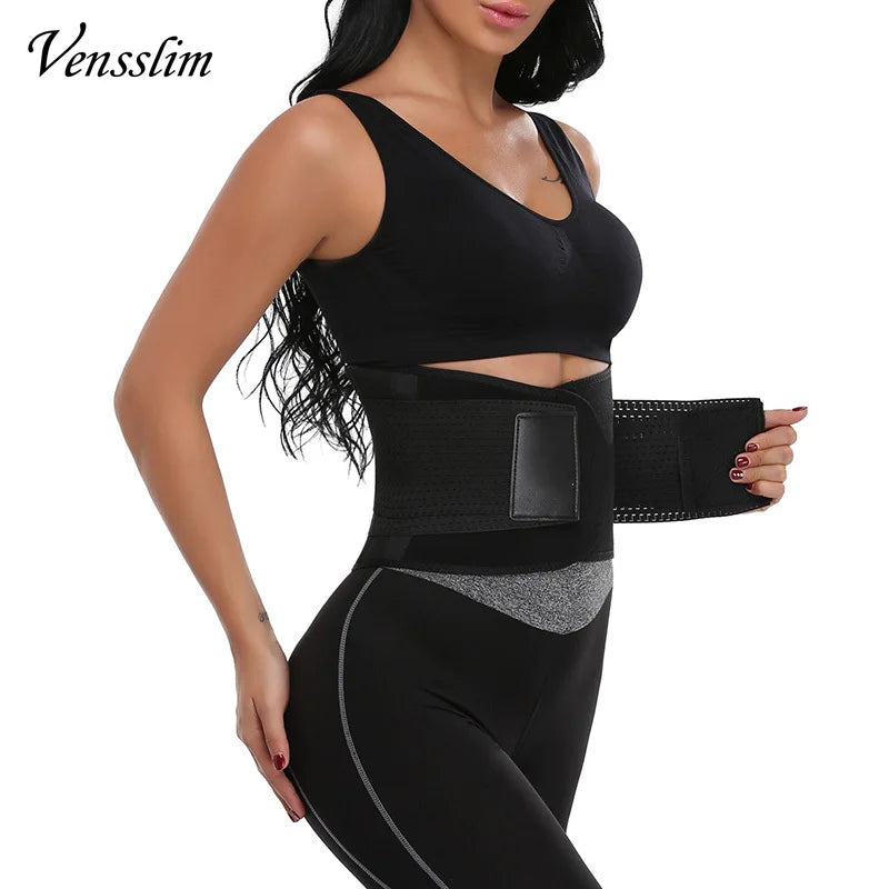 Women Sauna Sweat Abdomen Trimmer Belt Waist