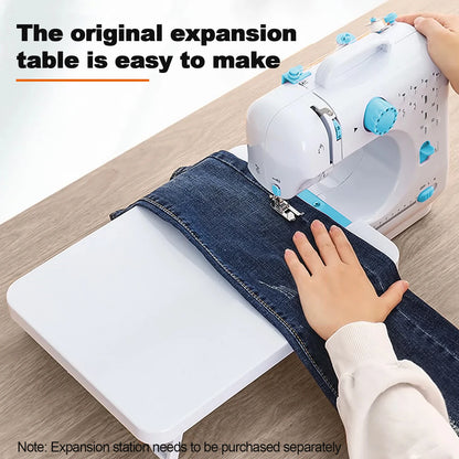 Portable Sewing Machine |12 Stitch Types, Horizontal Rotary Shuttle &amp; Metal Hook