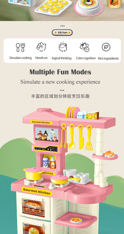 Kids Play Kitchen Accessories Playset