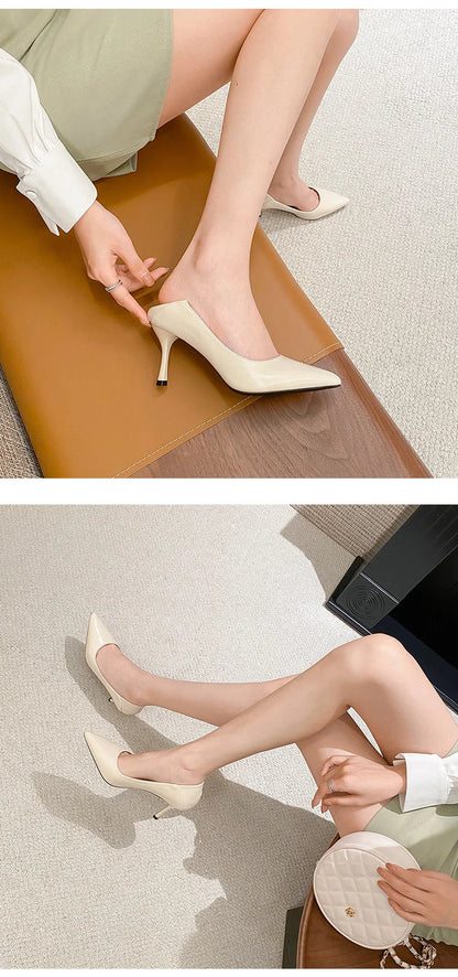 Women's Elegant Pointed-Toe Slingback Pump