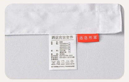 Hotel Collection Bedding Set - Solid Color, Wrinkle-Free, All-Season