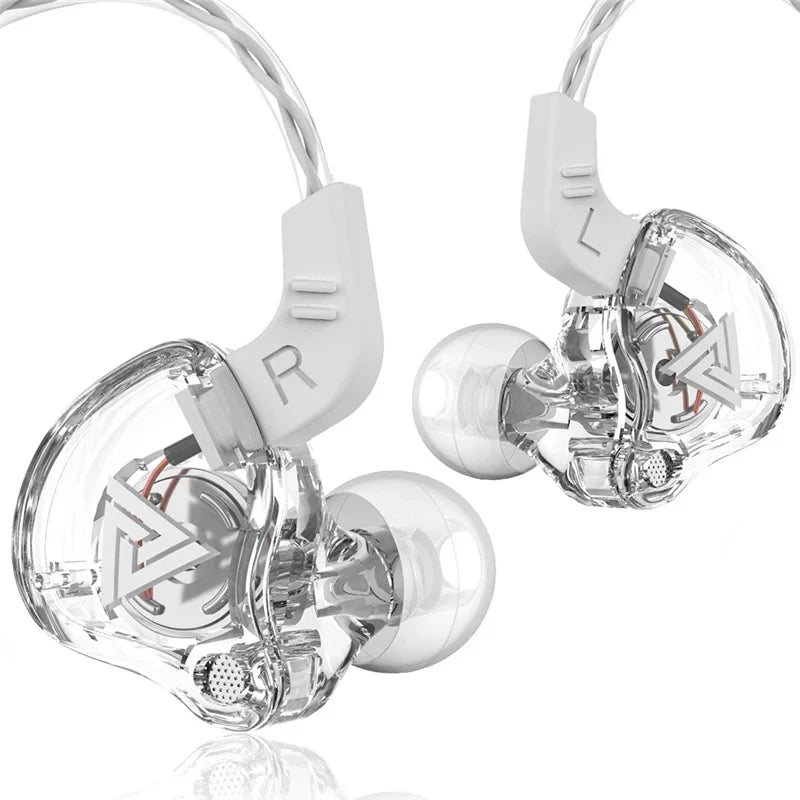 In-Ear Sports Earphones with Deep Extra Bass & Built-in Microphone