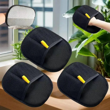 Two-Sided Pet Grooming Glove for Fur Removal and Carpet Cleaning