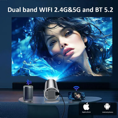 DITONG HY300 Plus HD Projector portatil 4K 1280x720P Android