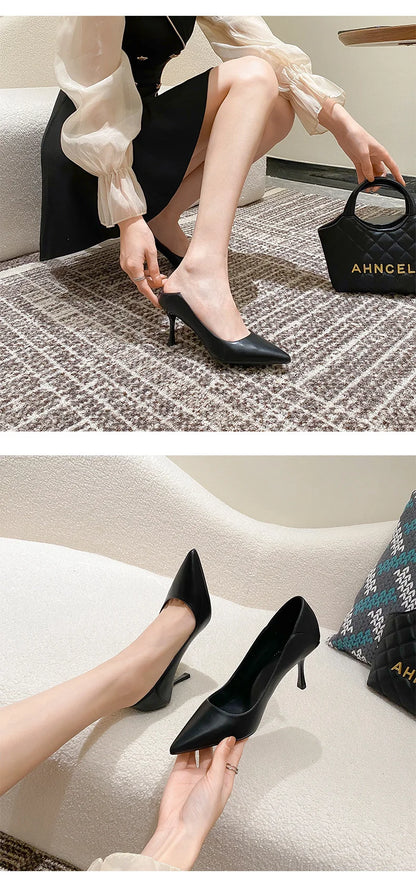Women's Elegant Pointed-Toe Slingback Pump