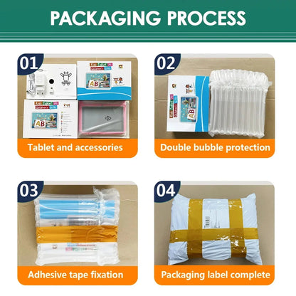 Cartoon Pattern Kids Tablet 7 Inch Quad Core 4GB RAM 64GB ROM Android