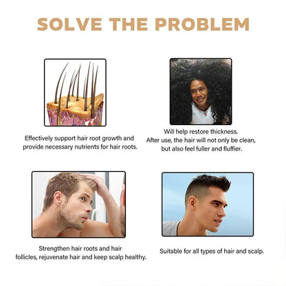 Thickening Shampoo - 100ml for Volumizing & Strengthening All Hair Types