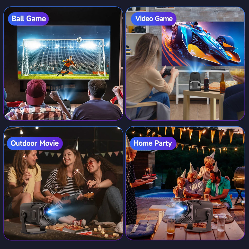 Magcubic HY320 Native 720P Android 11 Smart Projector