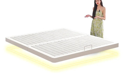 Platform Bed Frame Metal Floating Double Queen Bed Frame Comfortable Muebles Para Cuarto Recamara Furniture Bedside Excluded