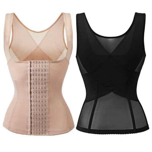 Woman Flat Belly Waist Trainer Body Shaper