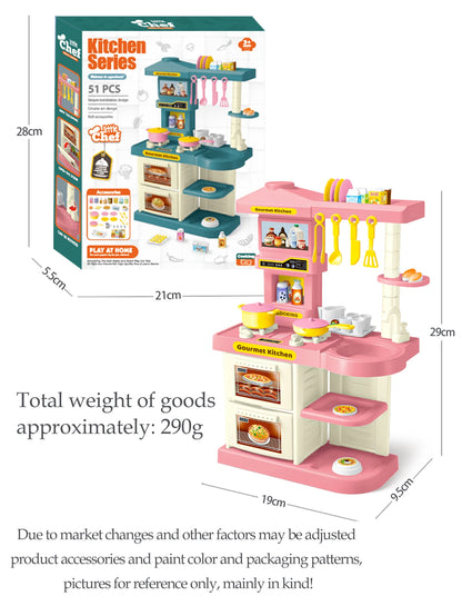 Kids Play Kitchen Accessories Playset