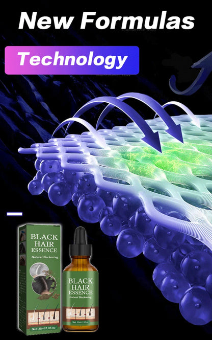 Anti Gray Hair Essence Hair Blackening Serum