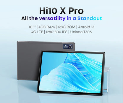 CHUWI Hi10X Pro Tablet 4G LTE Android 13 Widevine L1 10.1"