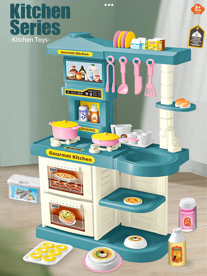 Kids Play Kitchen Accessories Playset