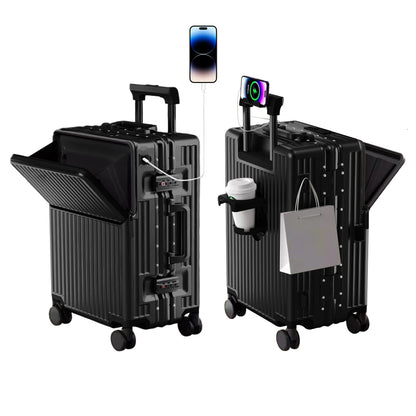 AIWEIN Aluminium Frame Suitcase PC Hard Shell