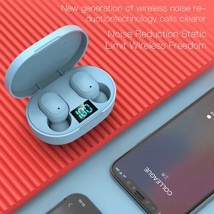E6S Noise Cancelling Earbuds | Bluetooth 5.1, Secure Fit for Sports, with Microphone