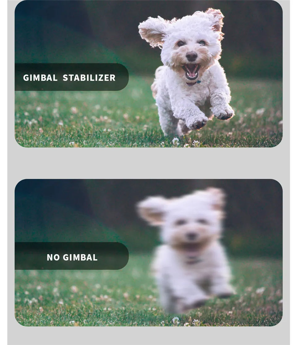 Gimbal Stabilizer For iPhone Android Cell Mobile Phone