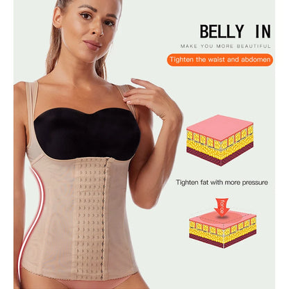 Woman Flat Belly Waist Trainer Body Shaper