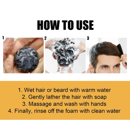 Polygonum Multiflorum Shampoo Bar for Men