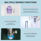 NENG 505A Portable Sewing Machine with 12 Stitches | Electric &amp; Battery Powered