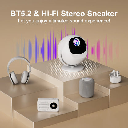 Salange 4K UHD Projector Android 11 with    WIf1 6 and Bluetooth