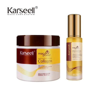 Karseell Collagen & Argan Oil Hair Repair Set for Damaged Hair