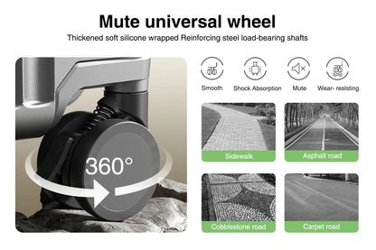 AIWEIN Aluminium Frame Suitcase PC Hard Shell