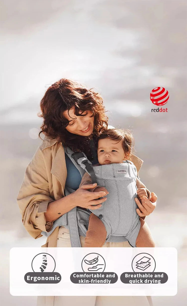 BabyBjorn Baby Carrier in 3D Mesh | Ergonomic 3-in-1 Design Supporting Newborns and Toddlers (7-40 Pounds)