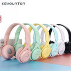 Foldable Kids Headphones - Wireless Bluetooth Over-Ear for Music & Gaming