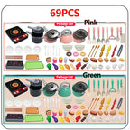 Play Kitchen Accessories Kit with Play Pots