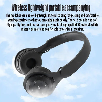 Y08 Wireless Headphones, Bluetooth 5.0 Over-Ear Sports & Gaming Headset
