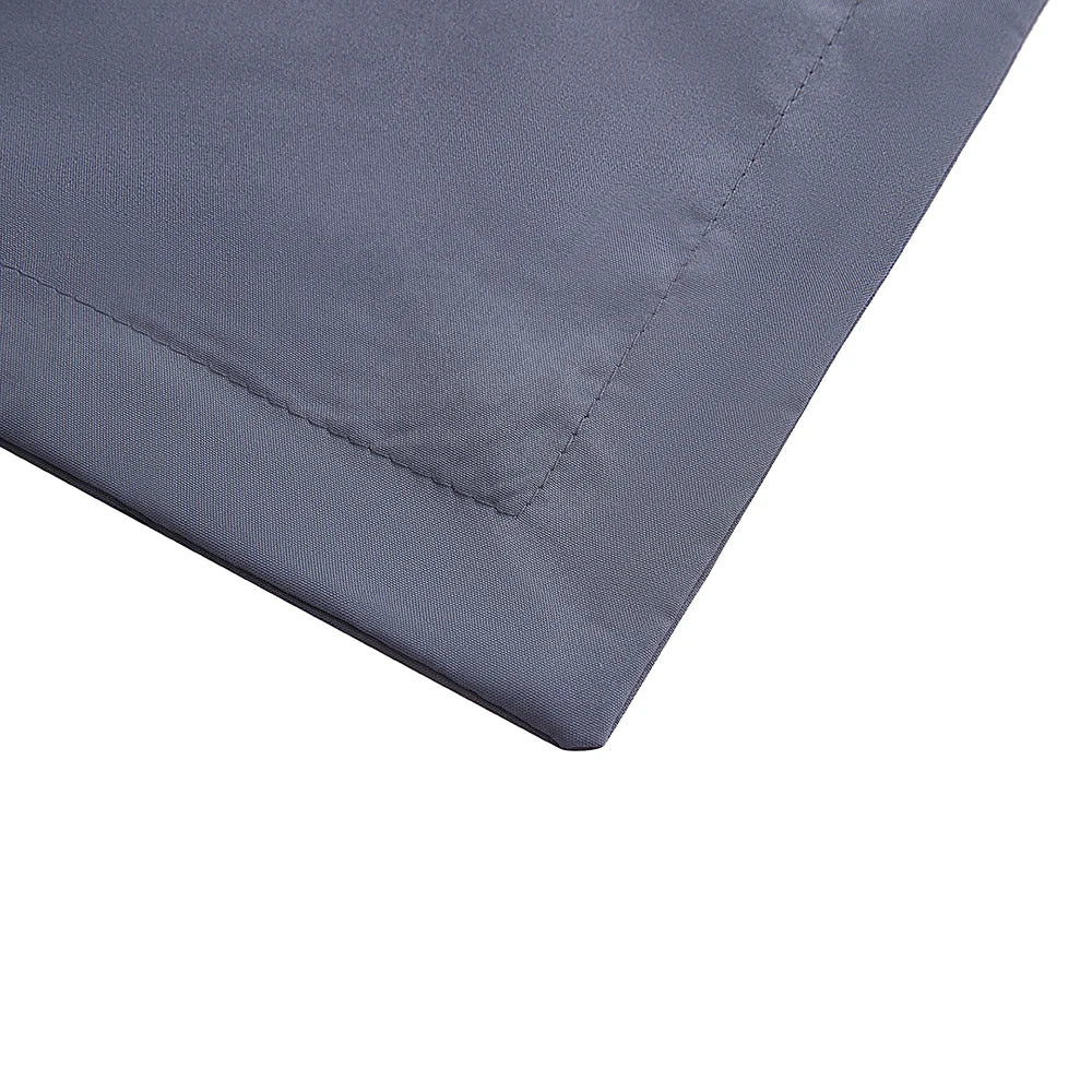 Lifeideas Linen-Style Sheet Set - 4-Piece, Silver-Grey, Easy-Care Polyester Blend