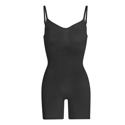 Seamless Tummy Control Bodysuit - High-Waist Shapewear for Everyday Wear