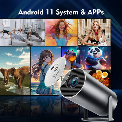 DITONG HY300 Plus HD Projector portatil 4K 1280x720P Android