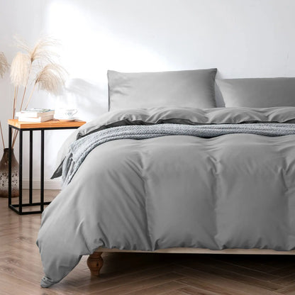 Good Nite  Duvet Cover Set - Soft Microfiber Bedding with Pillowcases, Breathable Quilt Cover