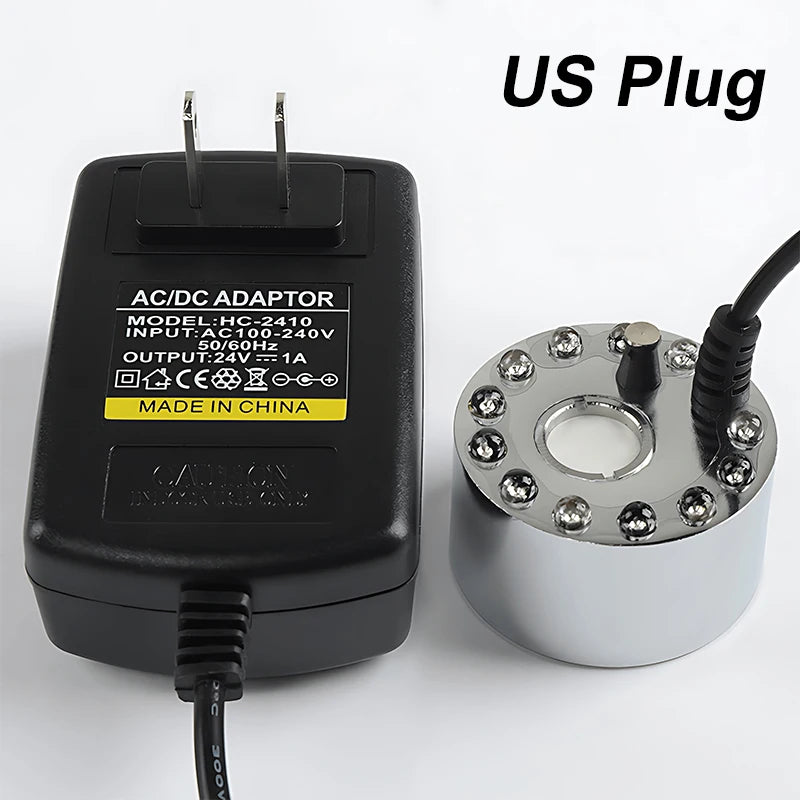 Mini LED Pumpkin Light Fogger Water For Halloween