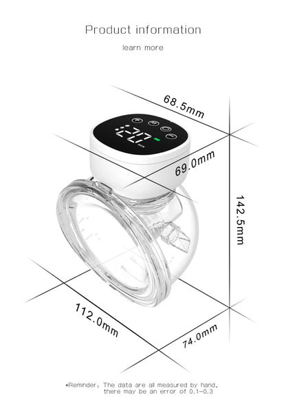 Wearable Breast Pump Mother and Baby Supplies Breast Pump